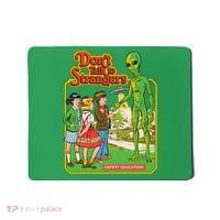 Don't Talk To Strangers Mousepad thumb 0
