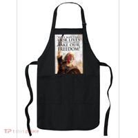 Donald Trump They May Take Our Lives But Theyll Never Take Our Freedom Apron thumb 0