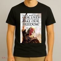 Donald Trump They May Take Our Lives But Theyll Never Take Our Freedom T-Shirt thumb 3