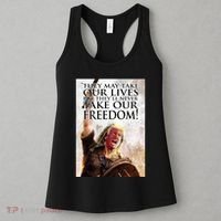Donald Trump They May Take Our Lives But Theyll Never Take Our Freedom Women's Tank Top thumb 3