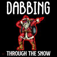 Dabbing Through The Snow Funny Santa Claus Dancing Women's Tank Top thumb 5