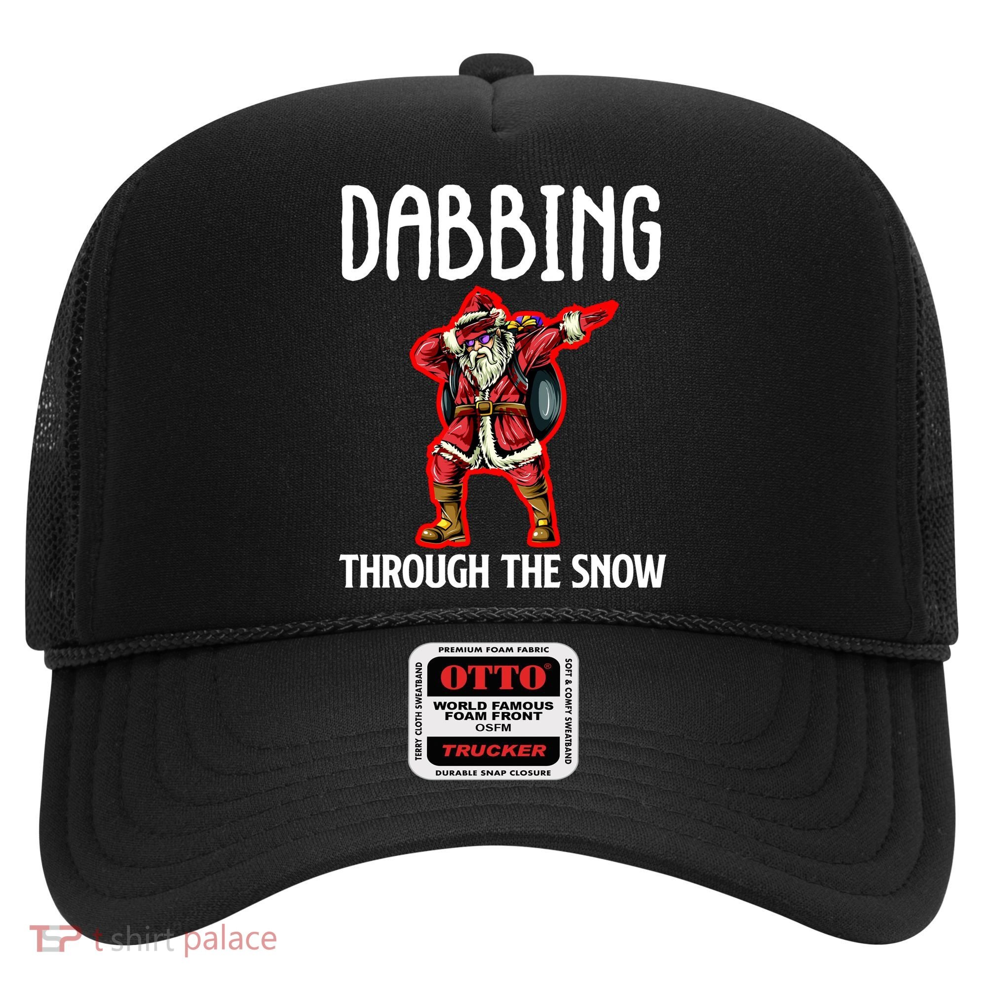 Dabbing Through The Snow Funny Santa Claus Dancing Hat