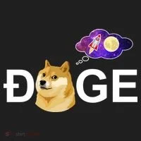 Doge To The Moon Galaxy Cryptocurrency Women's Sweatshirt thumb 2