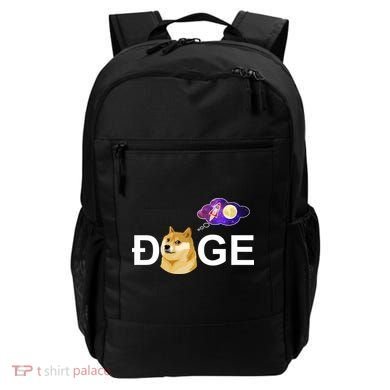 Doge To The Moon Galaxy Cryptocurrency Backpack