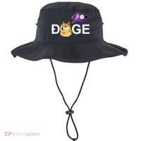 Doge To The Moon Galaxy Cryptocurrency Bucket Hat thumb 0