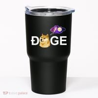 Doge To The Moon Galaxy Cryptocurrency Tumbler thumb 0