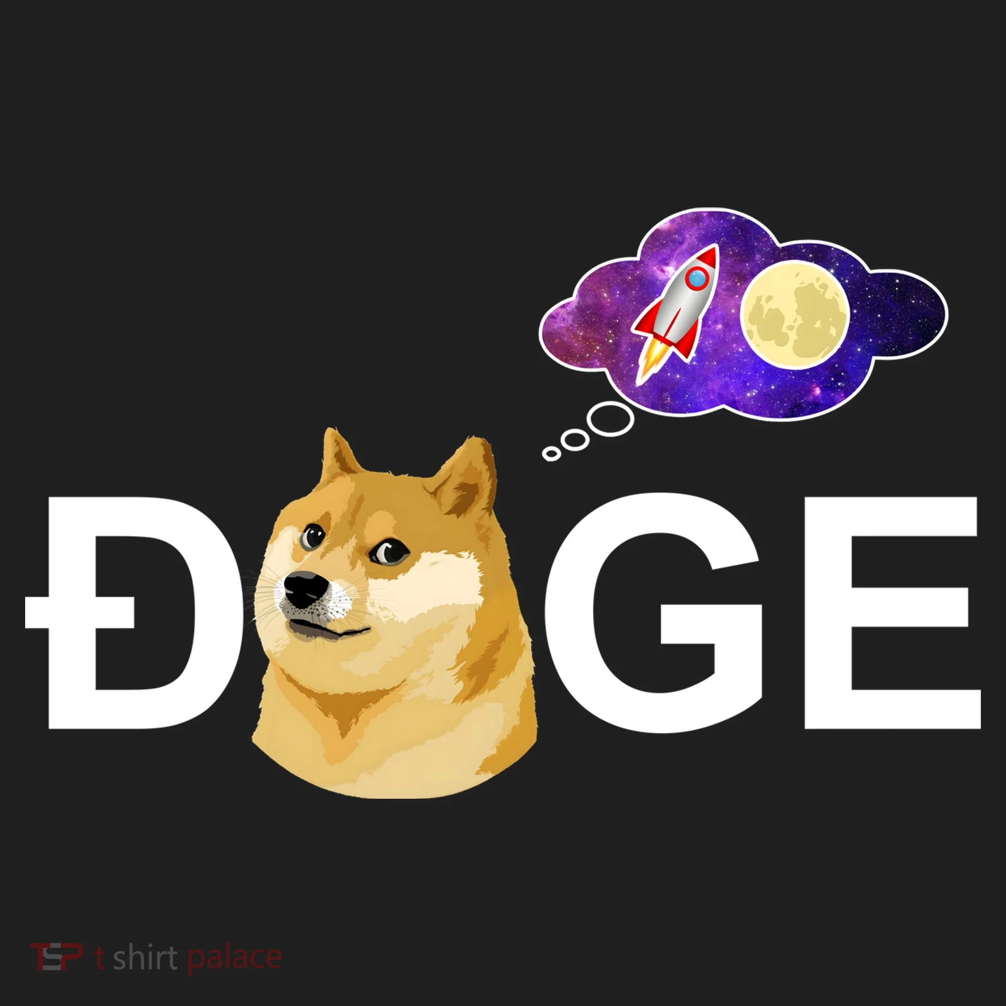 Doge To The Moon Galaxy Cryptocurrency Tumbler