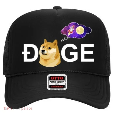 Doge To The Moon Galaxy Cryptocurrency Hat