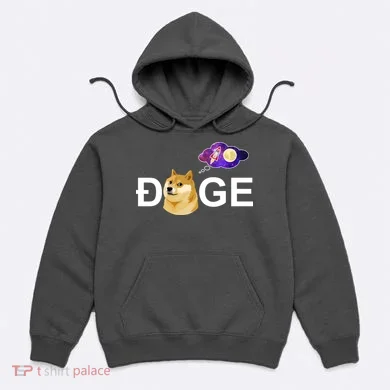 Doge To The Moon Galaxy Cryptocurrency Hoodie
