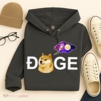 Doge To The Moon Galaxy Cryptocurrency Hoodie thumb 4