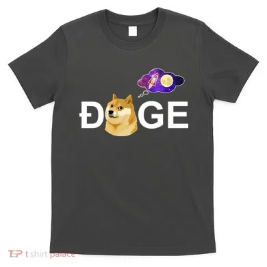 Doge To The Moon Galaxy Cryptocurrency T-Shirt