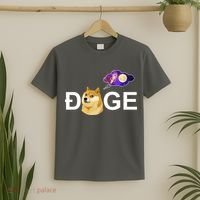 Doge To The Moon Galaxy Cryptocurrency T-Shirt thumb 2