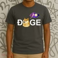 Doge To The Moon Galaxy Cryptocurrency T-Shirt thumb 3