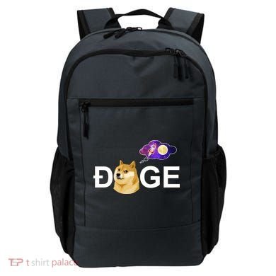 Doge To The Moon Galaxy Cryptocurrency Backpack