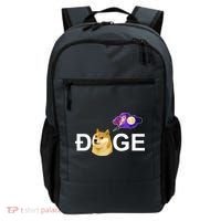 Doge To The Moon Galaxy Cryptocurrency Backpack thumb 0