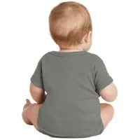 Doge To The Moon Galaxy Cryptocurrency Baby Bodysuit thumb 1