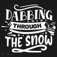 Dabbing Through The Snow Santa Claus Coaster thumb 2