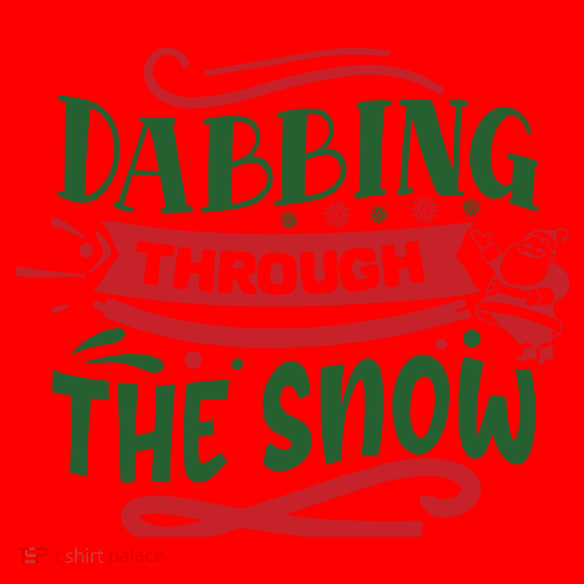 Dabbing Through The Snow Santa Claus Santa Hat