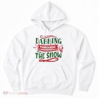 Dabbing Through The Snow Santa Claus Hoodie thumb 0