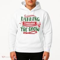 Dabbing Through The Snow Santa Claus Hoodie thumb 2