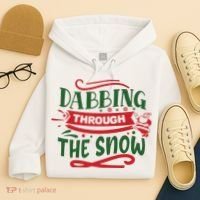 Dabbing Through The Snow Santa Claus Hoodie thumb 4