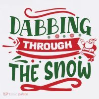 Dabbing Through The Snow Santa Claus Long Sleeve Shirt thumb 2