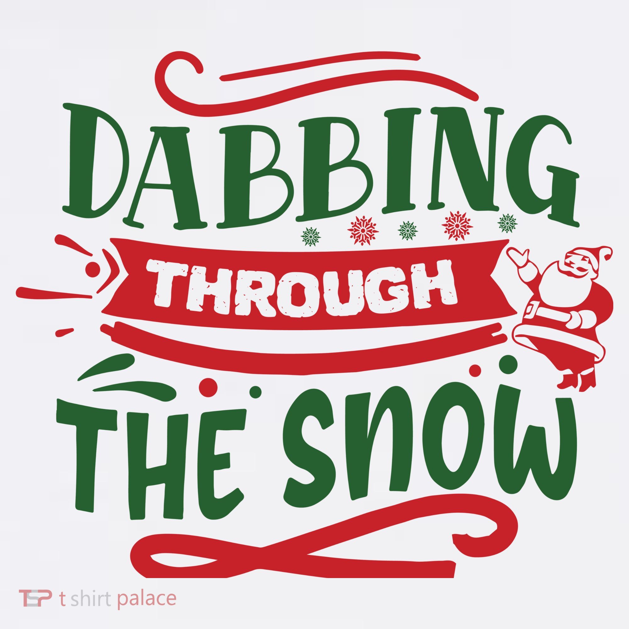 Dabbing Through The Snow Santa Claus Sweatshirt