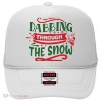 Dabbing Through The Snow Santa Claus Hat thumb 0