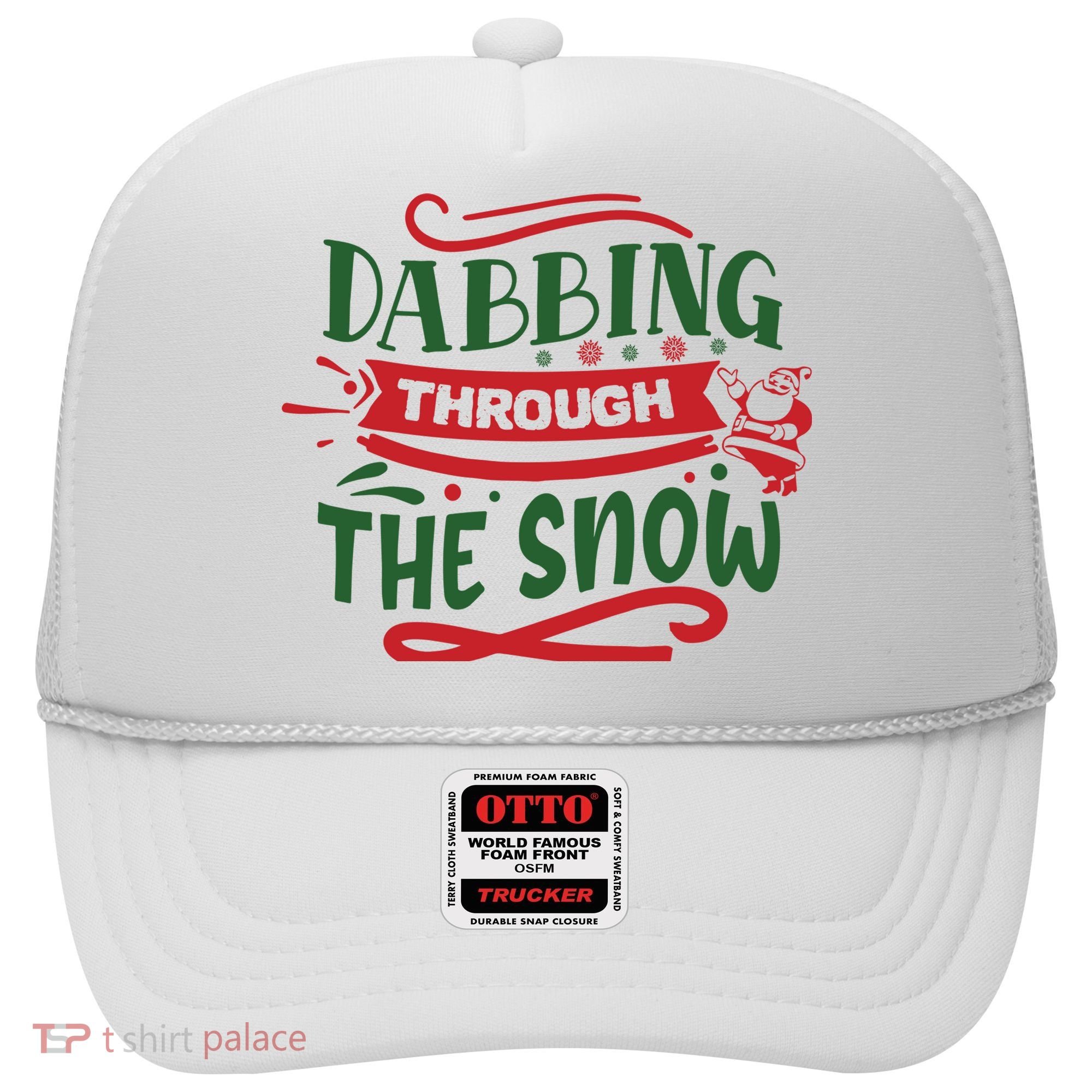 Dabbing Through The Snow Santa Claus Hat