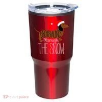 Dachshund Through The Snow Tumbler thumb 0