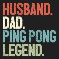 Dad Table Tennis Husband Ping Pong Father Pingpong Funny Gift Beanie thumb 2