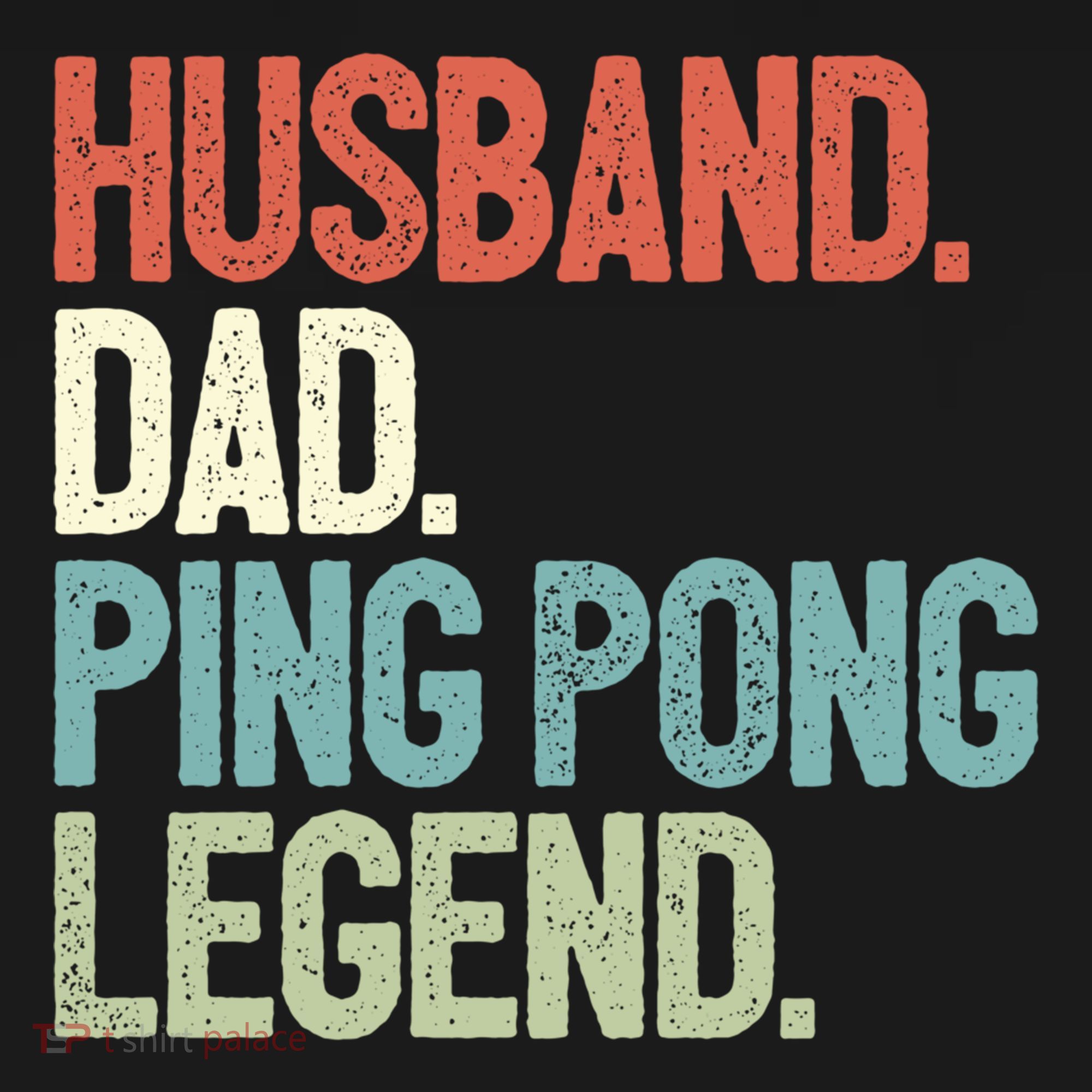 Dad Table Tennis Husband Ping Pong Father Pingpong Funny Gift Ornament