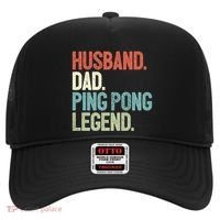 Dad Table Tennis Husband Ping Pong Father Pingpong Funny Gift Hat thumb 0