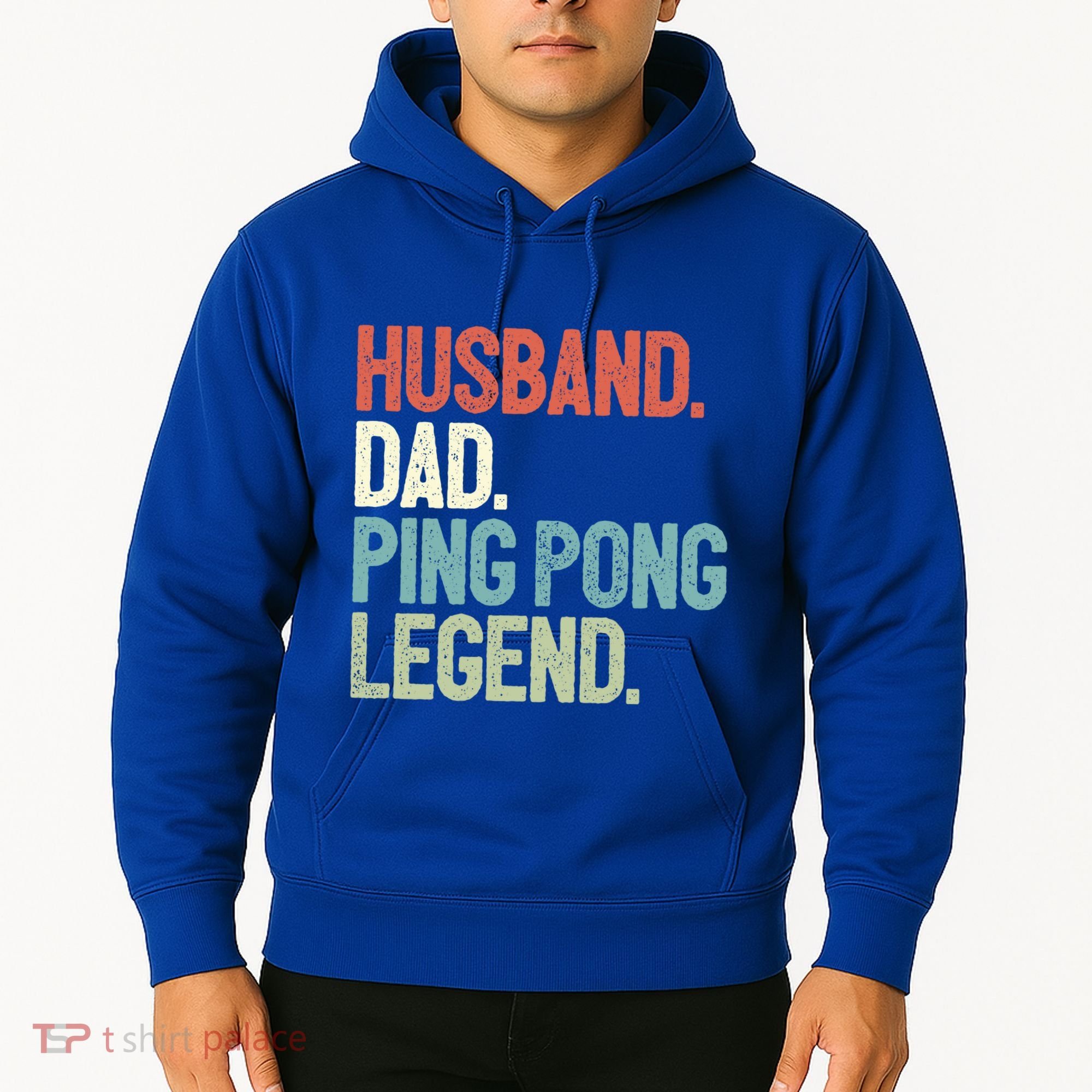 Dad Table Tennis Husband Ping Pong Father Pingpong Funny Gift Hoodie