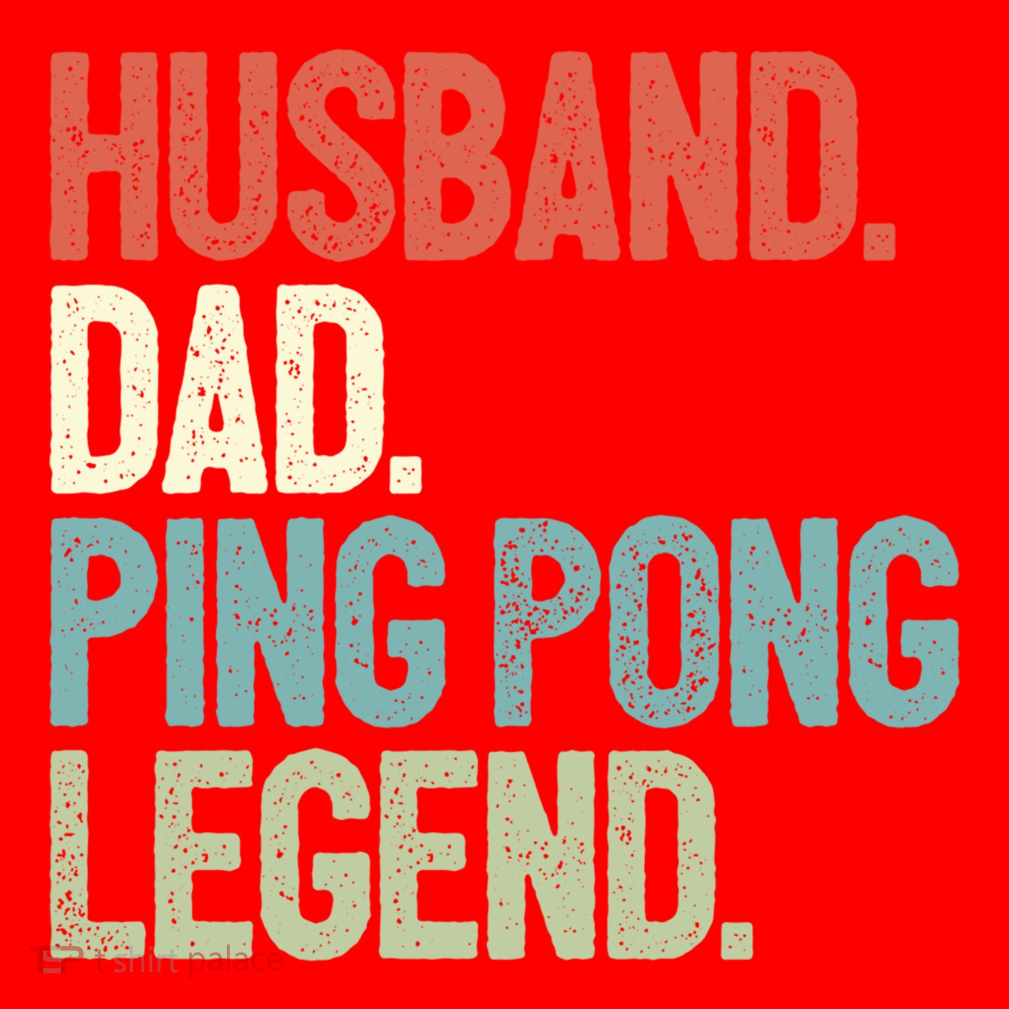 Dad Table Tennis Husband Ping Pong Father Pingpong Funny Gift Santa Hat