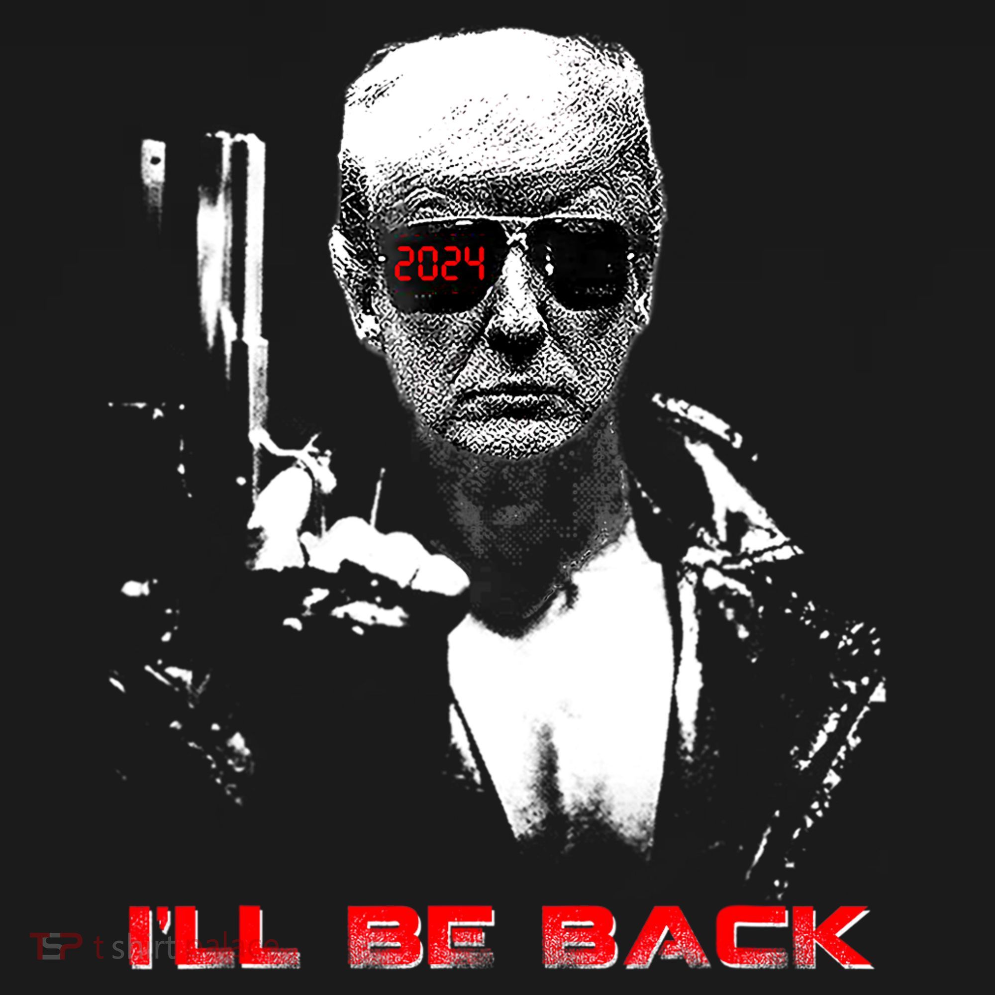 Donald Trump Terminator I'll Be Back 2024 Hilarious Backpack