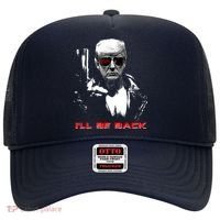 Donald Trump Terminator I'll Be Back 2024 Hilarious Hat thumb 0