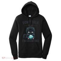 Don't Talk To Me I'm Counting Cat Knits Hand Knitting Funny Women's Hoodie thumb 0
