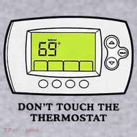 Don’t Touch The Thermostat Funny Women's Sweatshirt thumb 2