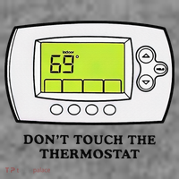 Don’t Touch The Thermostat Funny Toddler Hoodie thumb 2