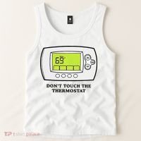 Don’t Touch The Thermostat Funny Tank Top thumb 2