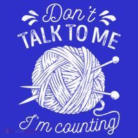 Don't Talk To Me I'm Counting Knitting Lover Knitters Gift Women's Tank Top thumb 5