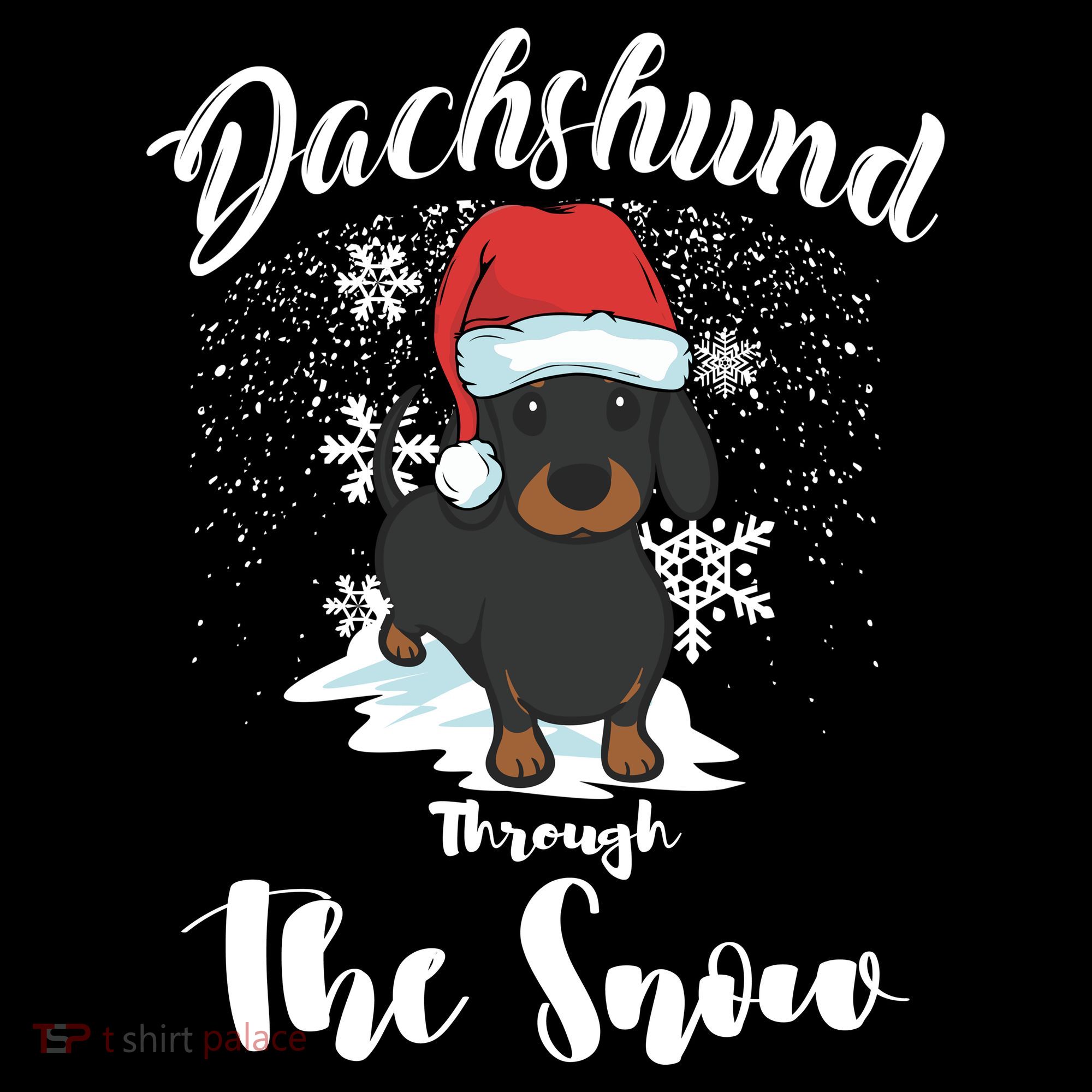 Daschund Through The Snow For Lovers Ornament