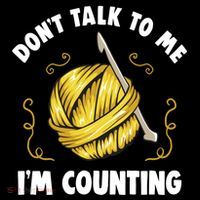 Don't Talk To Me I'm Counting Funny Knitting Crocheting Gift Coffee Mug thumb 5