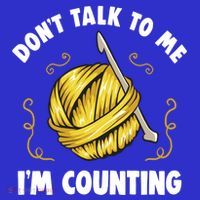 Don't Talk To Me I'm Counting Funny Knitting Crocheting Gift Women's Tank Top thumb 5