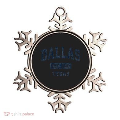 Dallas Texas Tx Vintage Established Ornament