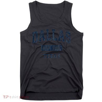 Dallas Texas Tx Vintage Established Tank Top