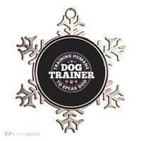 Dog Trainer Training Humans To Speak Dog Cute Funny Trainer Ornament thumb 0