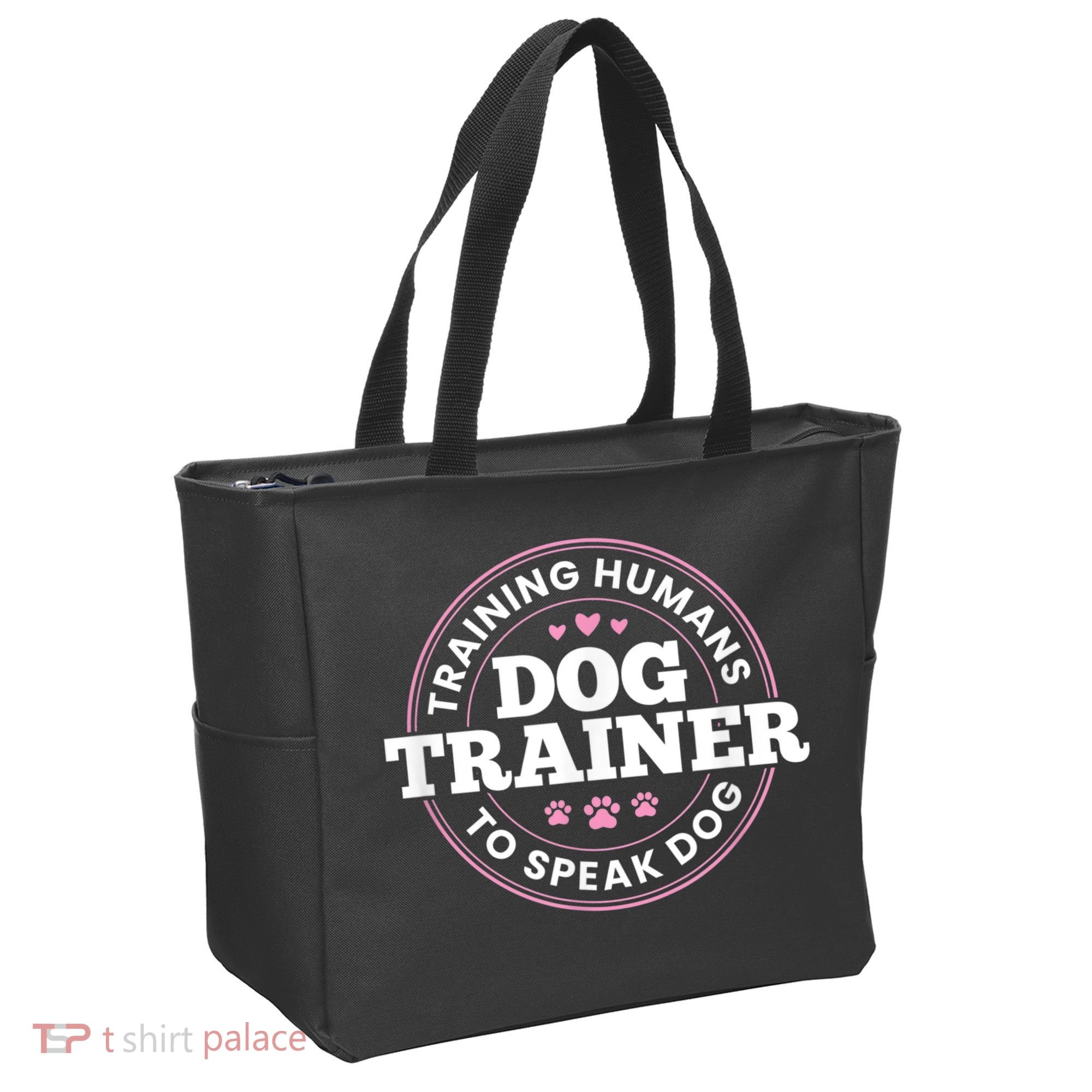 Dog Trainer Training Humans To Speak Dog Cute Funny Trainer Tote Bag