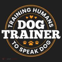Dog Trainer Training Humans To Speak Dog Funny Trainer Beanie thumb 2